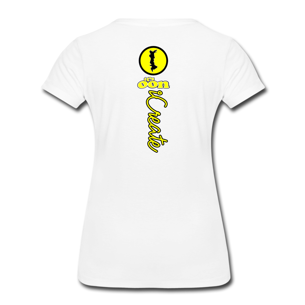 it's OON "iCreate" Women T-Shirt - W1110 - white