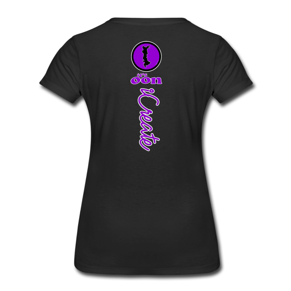 it's OON "iCreate" Women T-Shirt - W1113 - black