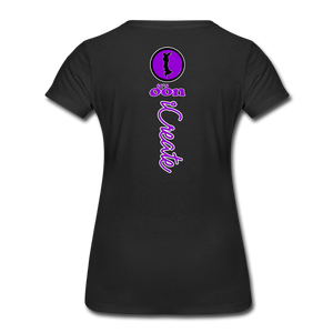 it's OON "iCreate" Women T-Shirt - W1113 - black