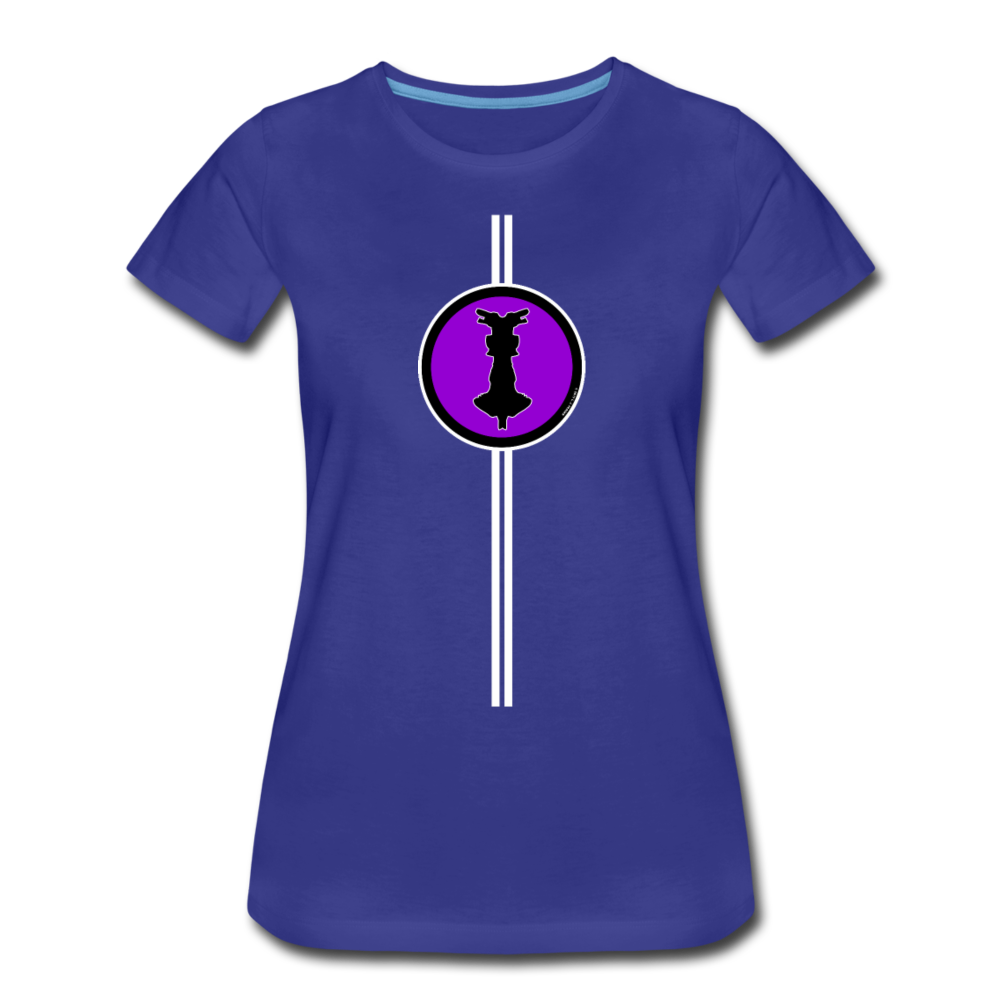 it's OON "iCreate" Women T-Shirt - W1113 - royal blue