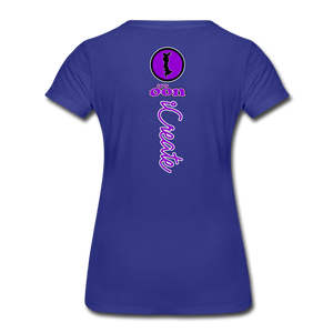 it's OON "iCreate" Women T-Shirt - W1113 - royal blue
