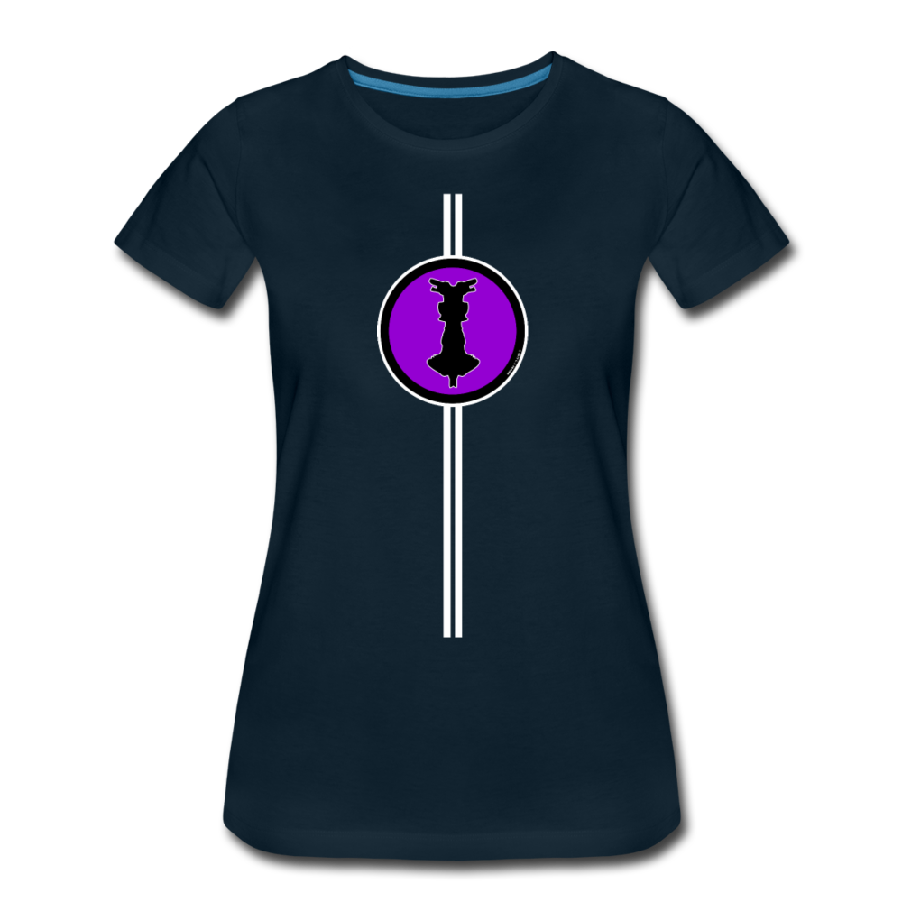 it's OON "iCreate" Women T-Shirt - W1113 - deep navy