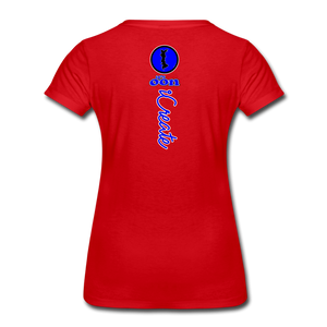 it's OON "iCreate" Women T-Shirt - W1114 - red