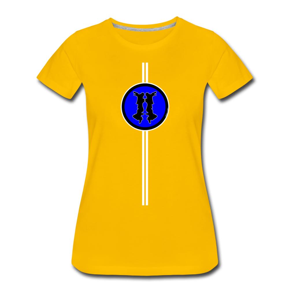 it's OON "iCreate" Women T-Shirt - W1114 - sun yellow