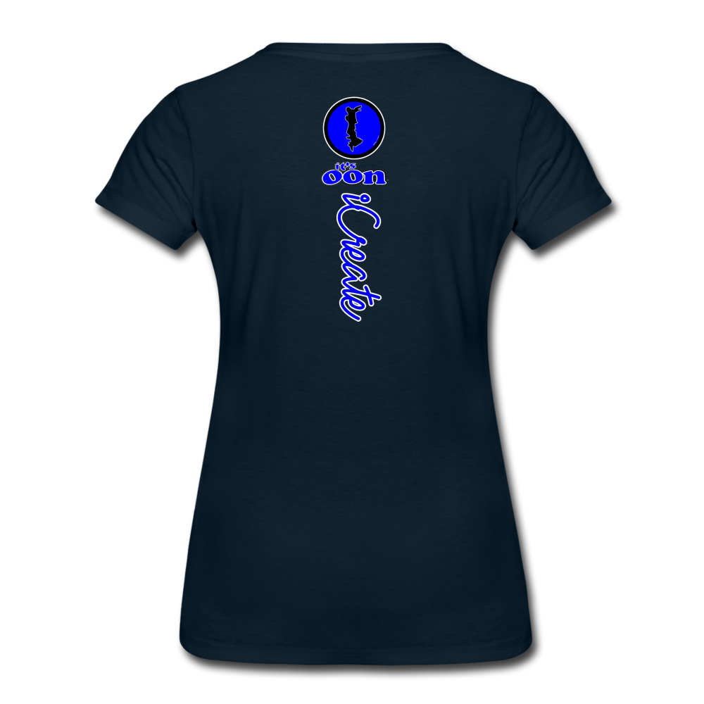 it's OON "iCreate" Women T-Shirt - W1114 - deep navy