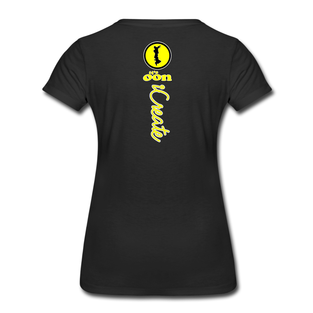 it's OON "iCreate" Women T-Shirt - W1116 - black