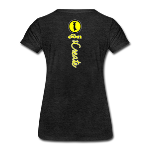 it's OON "iCreate" Women T-Shirt - W1116 - charcoal gray