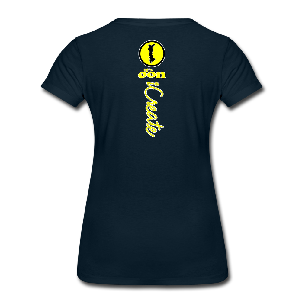 it's OON "iCreate" Women T-Shirt - W1116 - deep navy