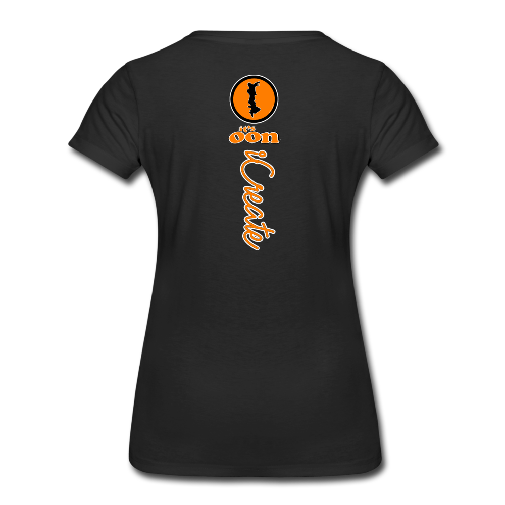 it's OON "iCreate" Women T-Shirt - W1116 - black