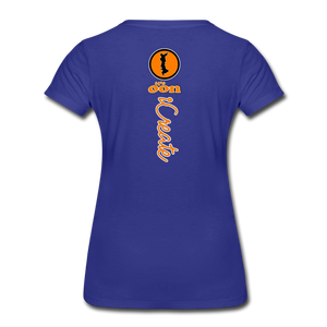 it's OON "iCreate" Women T-Shirt - W1116 - royal blue