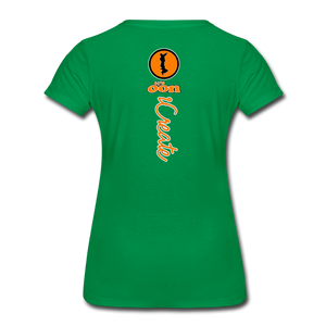 it's OON "iCreate" Women T-Shirt - W1116 - kelly green