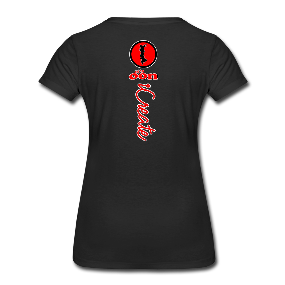 it's OON "iCreate" Women T-Shirt - W1118 - black