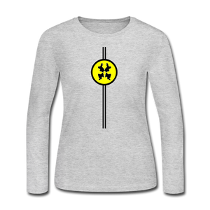 it's OON "iCreate" Women Long Sleeve T-Shirt - W1125 - gray