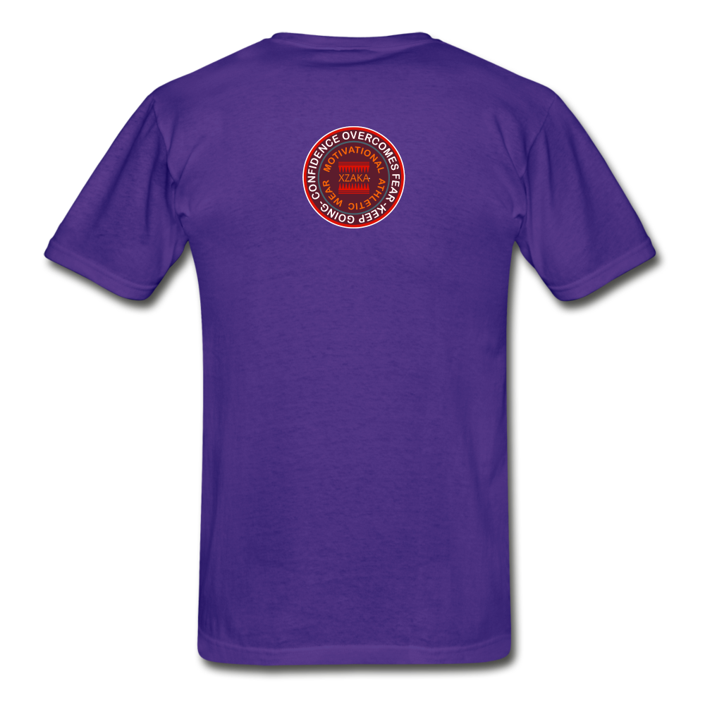 XZAKA Men "WALKr" T-Shirt - M2402 - purple
