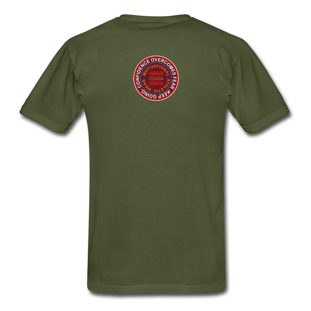 XZAKA Men "WALKr" T-Shirt - M2402 - military green