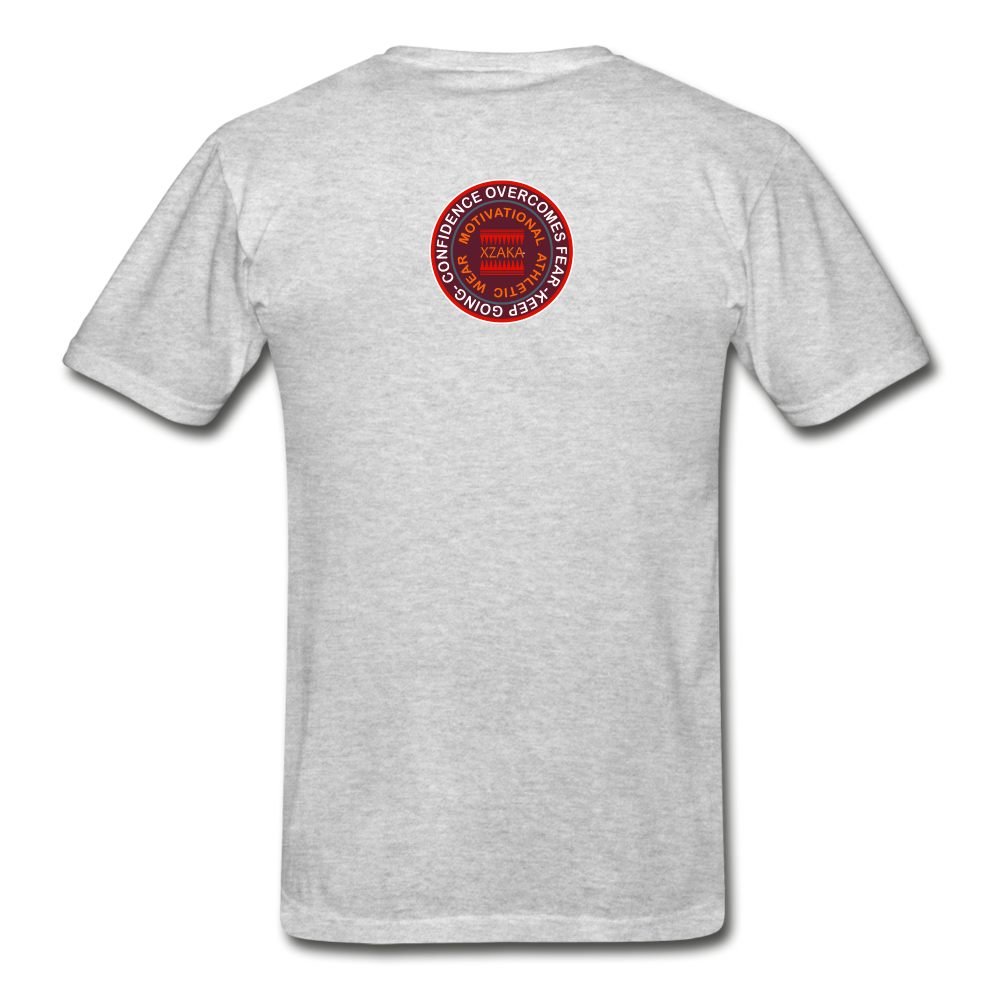 XZAKA Men "WALKr" T-Shirt - M2401 - heather gray