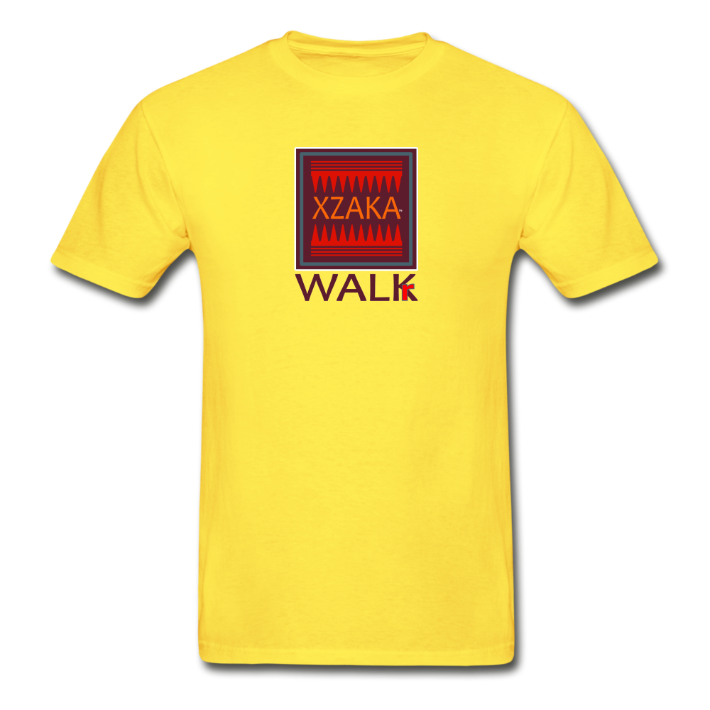XZAKA Men "WALKr" T-Shirt - M2401 - yellow