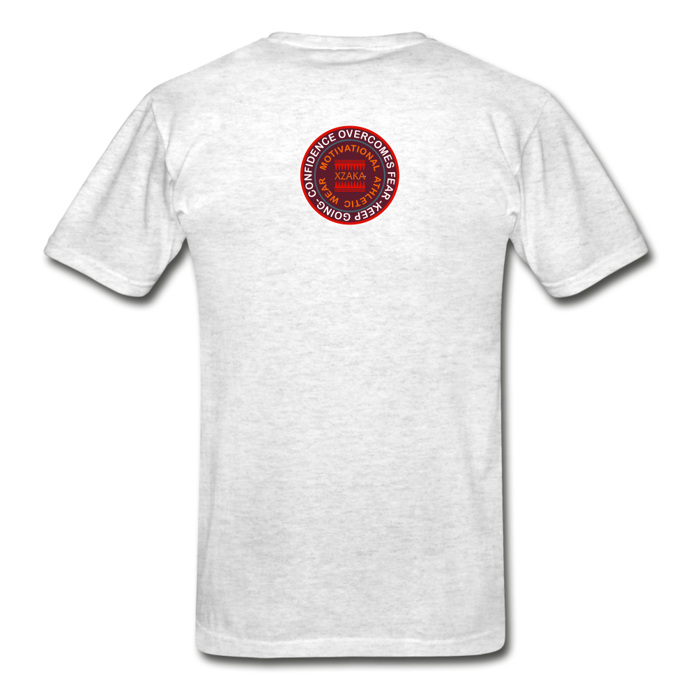 XZAKA Men "WALKr" T-Shirt - M2401 - light heather gray