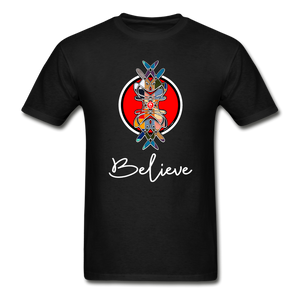 it's OON - Men "Believe" iCREATE T-Shirt - M1512 - black
