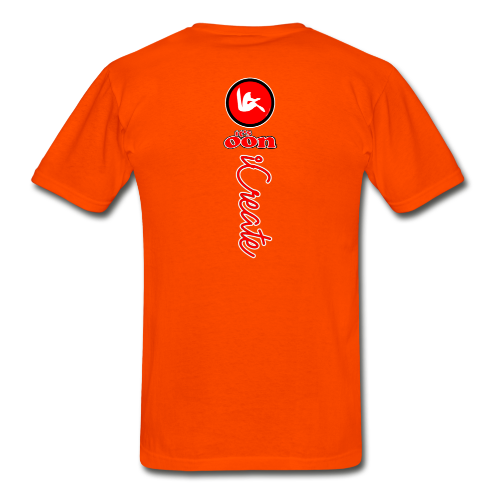 it's OON - Men "Driven" iCREATE T-Shirt - M1514 - orange