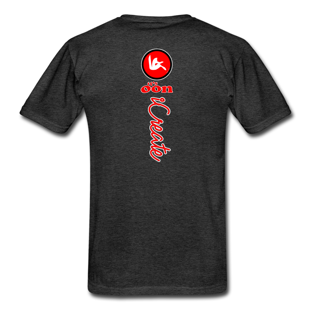 it's OON - Men "Driven" iCREATE T-Shirt - M1514 - charcoal gray