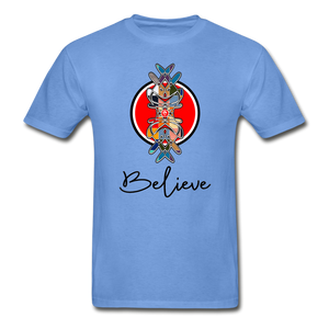 it's OON - Men "Believe" iCREATE T-Shirt - M1511 - carolina blue