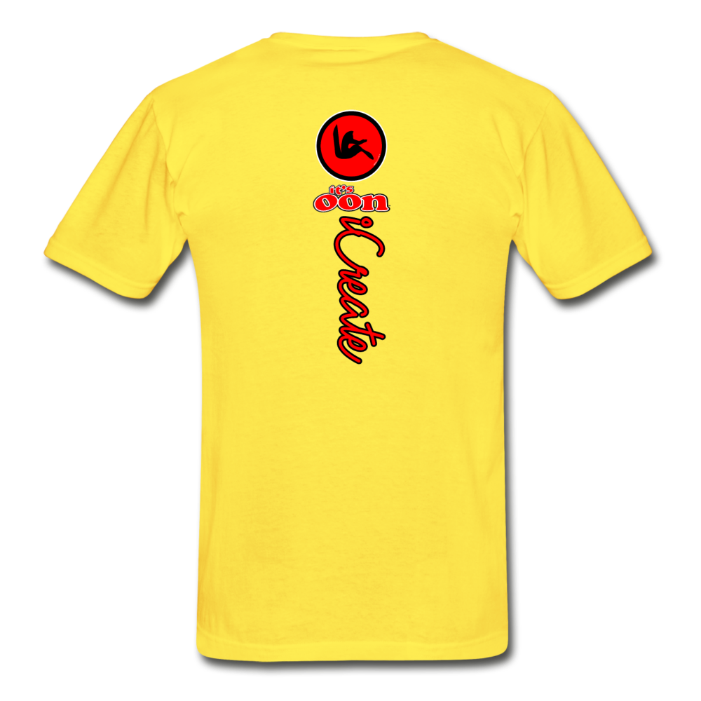 it's OON - Men "Driven" iCREATE T-Shirt - M1515 - yellow