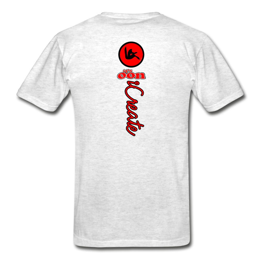 it's OON - Men "Driven" iCREATE T-Shirt - M1515 - light heather gray