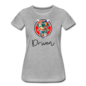 it's OON - Women "Driven" iCREATE T-Shirt - M1516 - heather gray