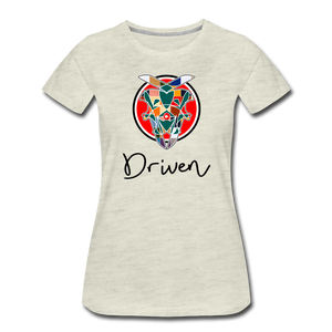 it's OON - Women "Driven" iCREATE T-Shirt - M1516 - heather oatmeal