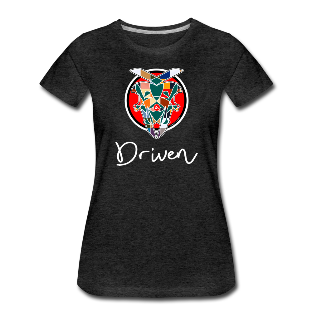 it's OON - Women "Driven" iCREATE T-Shirt - M1517 - charcoal gray
