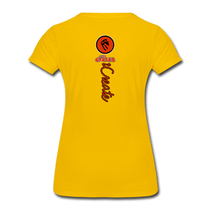it's OON - Women "Believe" iCREATE T-Shirt - M1516 - sun yellow