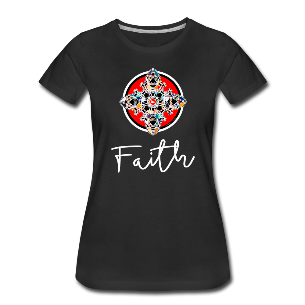 it's OON - Women "Faith" iCREATE T-Shirt - M1523 - black