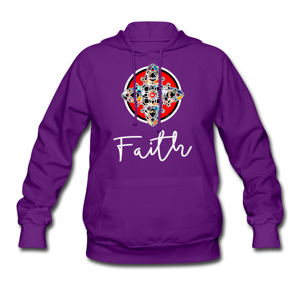 it's OON Women "Faith" Hoodie - W1563 - purple