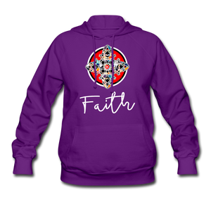 it's OON Women "Faith" Hoodie - W1563 - purple