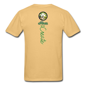 it's OON "iCreate" Women T-Shirt - W1131 - light yellow