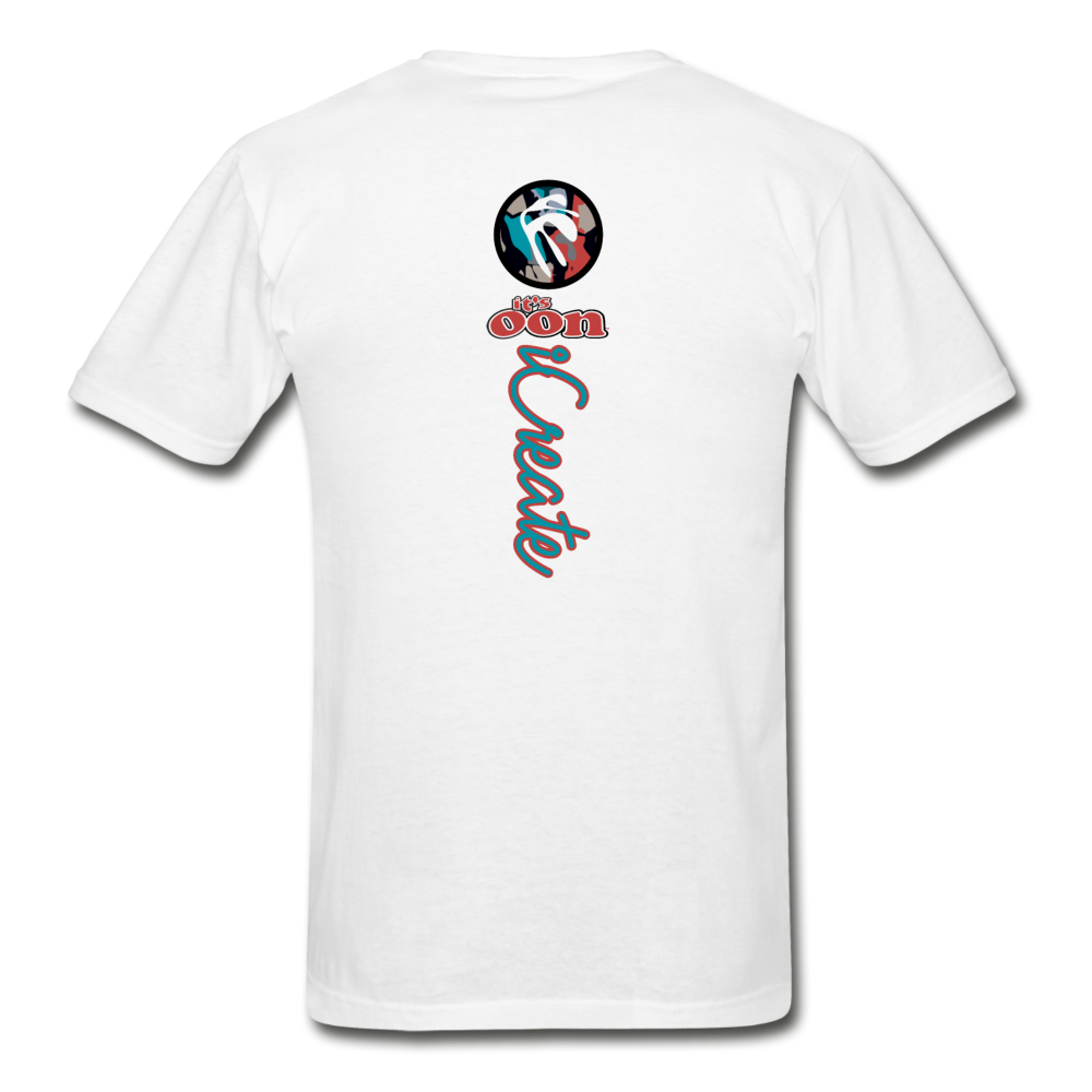 it's OON "iCreate" Men Urban Graphic T-Shirt - M1130 - white