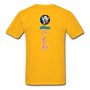 it's OON "iCreate" Men Urban Graphic T-Shirt - M1133 - gold