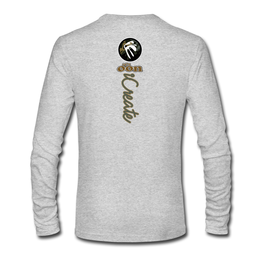 it's OON "iCreate" Men Urban Graphic T-Shirt - M1140 - heather gray