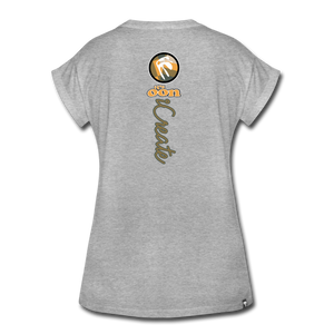 it's OON "iCreate" Women T-Shirt - W1135 - heather gray