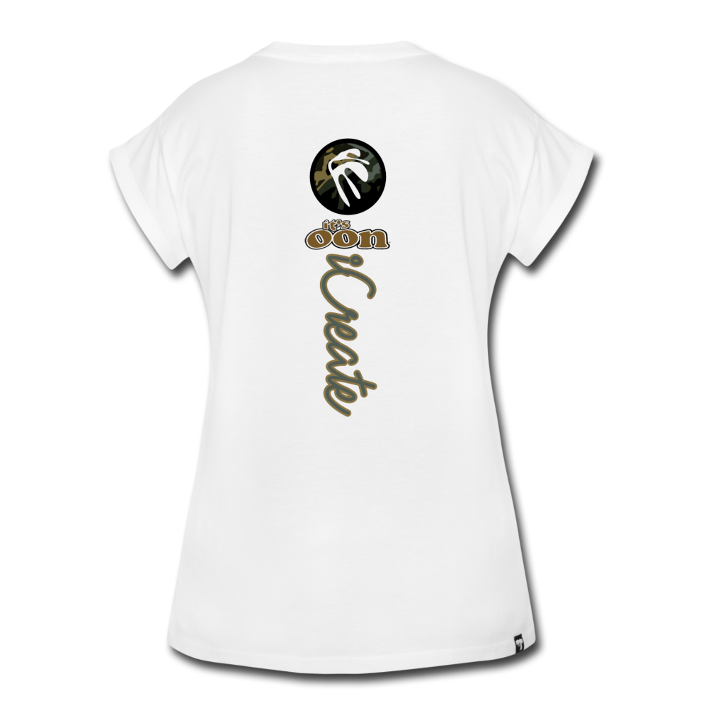 it's OON "iCreate" Women T-Shirt - W1136 - white