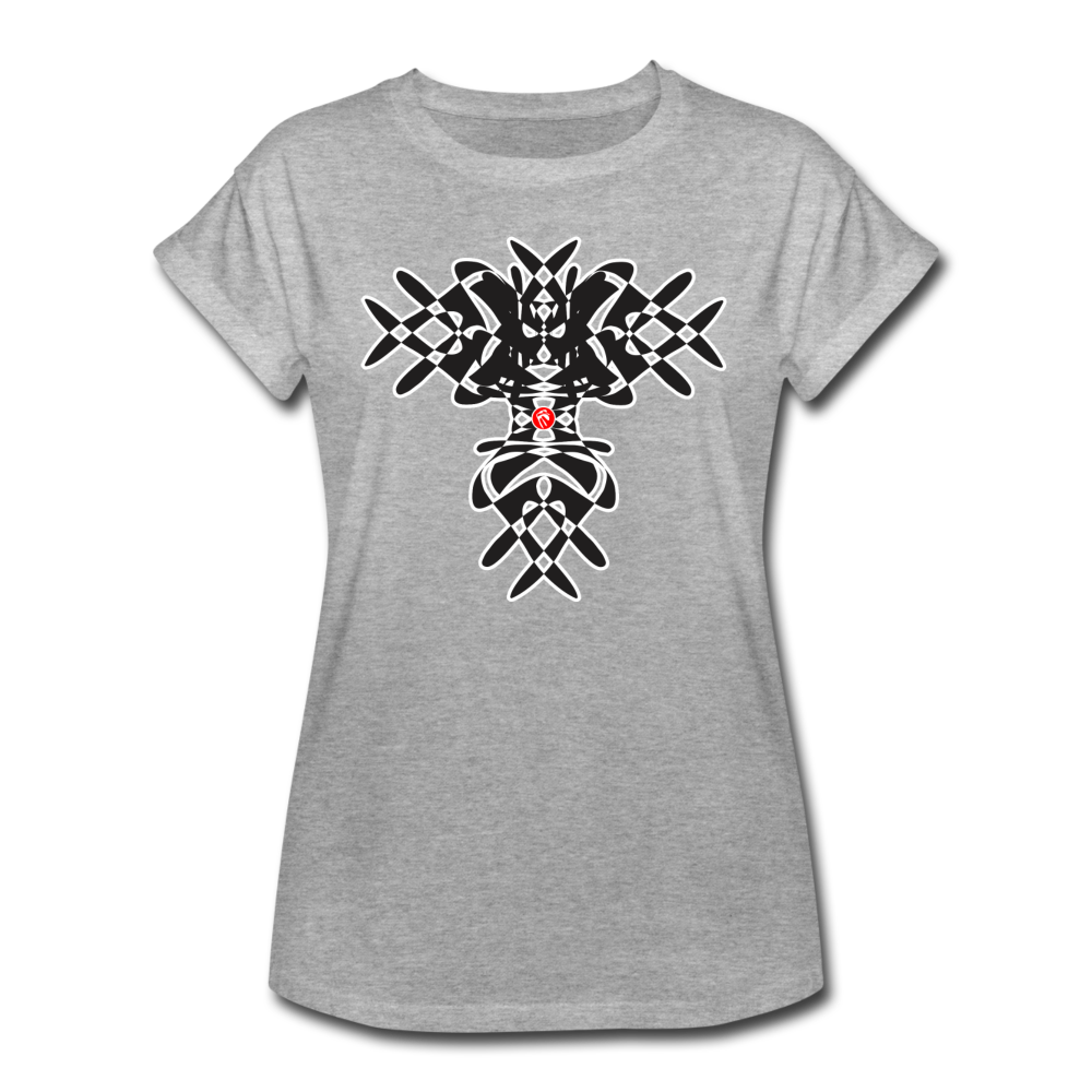 it's OON "iCreate" Women Graphic T-Shirt - W1141 - heather gray