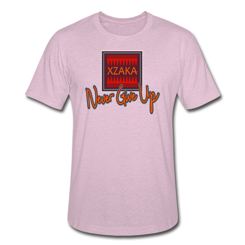 XZAKA Women "Never Give Up"" T-Shirt - heather prism lilac