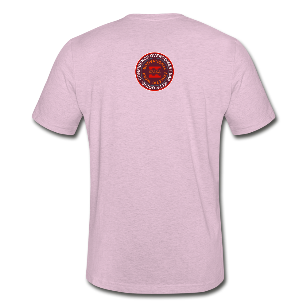 XZAKA Women "Never Give Up"" T-Shirt - heather prism lilac