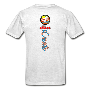 it's OON "iCreate" Men Urban Graphic T-Shirt - M1136 - light heather gray