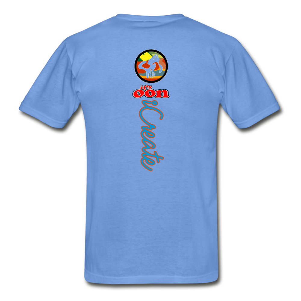 it's OON "iCreate" Men Urban Graphic T-Shirt - M1136 - carolina blue