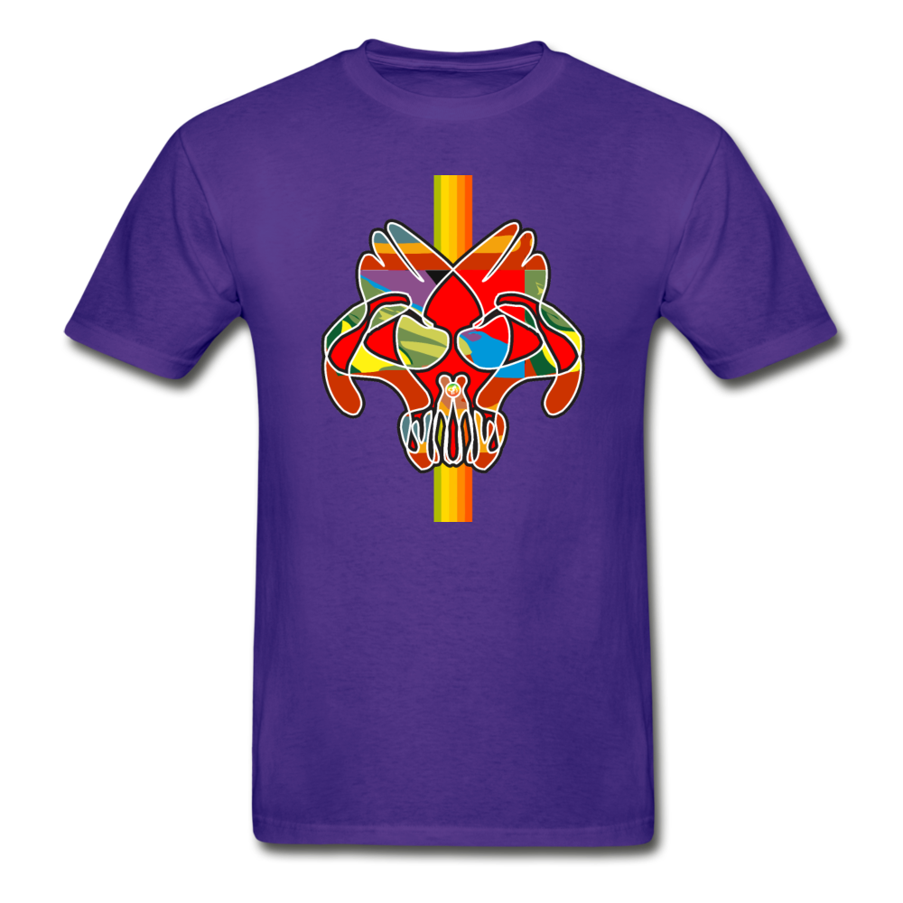 it's OON "iCreate" Men Urban Graphic T-Shirt - M1137 - purple