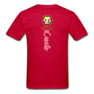 it's OON "iCreate" Men Urban Graphic T-Shirt - M1137 - red