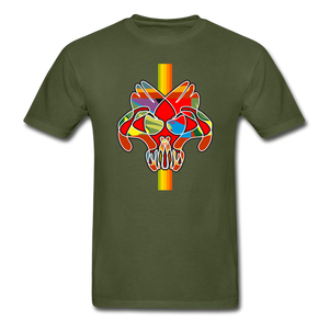 it's OON "iCreate" Men Urban Graphic T-Shirt - M1137 - military green