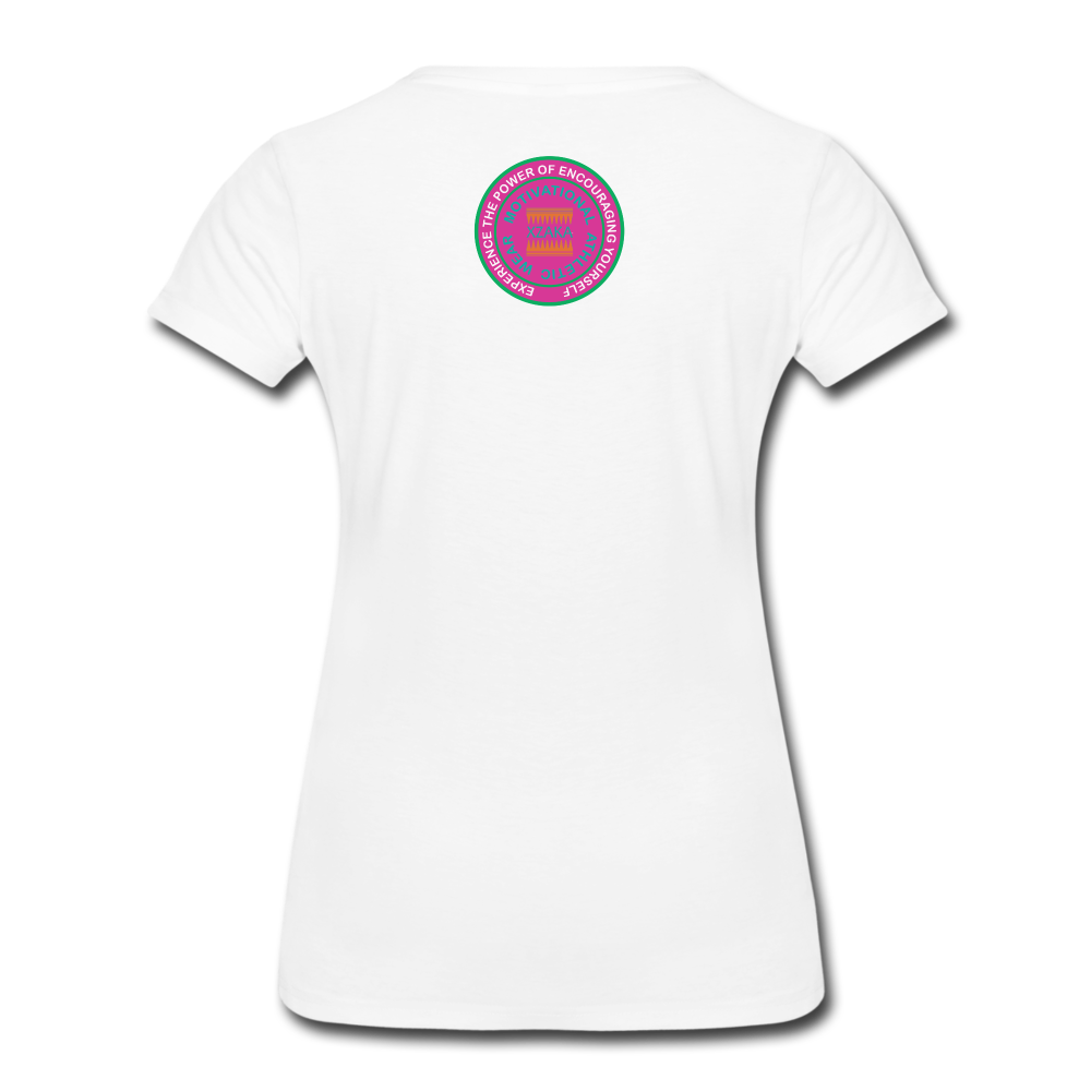 XZAKA Women "Becoming" T-Shirt - white